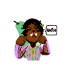 Fruity Black Girls（個別スタンプ：7）