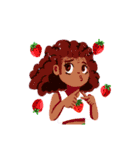 Fruity Black Girls（個別スタンプ：10）