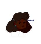 Fruity Black Girls（個別スタンプ：11）
