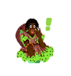 Fruity Black Girls（個別スタンプ：12）