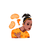 Fruity Black Girls（個別スタンプ：13）