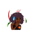 Fruity Black Girls（個別スタンプ：15）