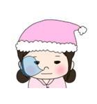女の子のスタンプ るんるんちゃん（個別スタンプ：13）