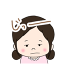 女の子のスタンプ るんるんちゃん（個別スタンプ：30）