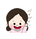 女の子のスタンプ るんるんちゃん（個別スタンプ：31）
