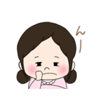 女の子のスタンプ るんるんちゃん（個別スタンプ：34）