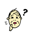 【イラスト】おじさんの顔（個別スタンプ：13）