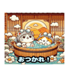 可愛い猫の浮世絵LINEスタンプ（個別スタンプ：23）