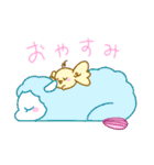 もふもふブルー探検隊！（個別スタンプ：2）