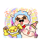 もふもふブルー探検隊！（個別スタンプ：12）