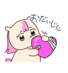 もふもふブルー探検隊！（個別スタンプ：16）