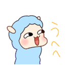 もふもふブルー探検隊！（個別スタンプ：18）