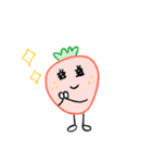 ゆるゆるくだものさん（個別スタンプ：25）