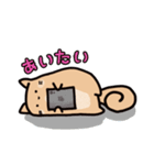 無表情なリスくん（個別スタンプ：24）