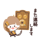 モノトーンmushちゃん・カフェ（個別スタンプ：36）