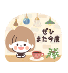 モノトーンmushちゃん・カフェ（個別スタンプ：40）