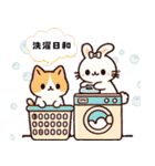 仲良しの動物スタンプ（個別スタンプ：15）