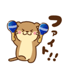 コツメカワウソ♡毎日使える 星ver（個別スタンプ：33）