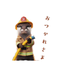 動物消防隊（個別スタンプ：1）