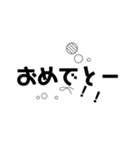 文字でしか伝わらないときもある。（個別スタンプ：20）