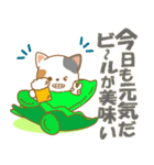 にゃんこ日和(三毛猫)①-toYvu--（個別スタンプ：36）