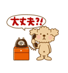 トイプーのぷう太郎 夏と雨（個別スタンプ：35）