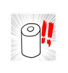 トイレットペーパーマンk ②（個別スタンプ：2）