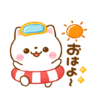 夏の気遣い♡ねこねこにゃんこ（個別スタンプ：25）