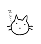 某某猫/まあまあねこ 表情コロコロ（個別スタンプ：25）