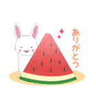 ちびうさぎ8【夏】（個別スタンプ：16）