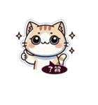 ふわふわ猫ちゃんスタンプ達（個別スタンプ：37）