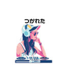 Female DJ Stamps（個別スタンプ：8）