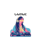 Female DJ Stamps（個別スタンプ：18）