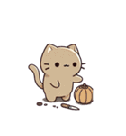 豆ねこ三兄弟(ハロウィン編)（個別スタンプ：37）