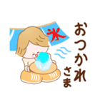 ☆笑顔で元気☆夏の【敬語】スランプ（個別スタンプ：2）