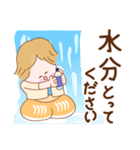 ☆笑顔で元気☆夏の【敬語】スランプ（個別スタンプ：28）