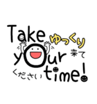 パッと送れる手描き文字♡99 待ち合わせ（個別スタンプ：18）