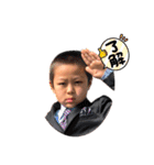 おもしろ百面相（個別スタンプ：3）