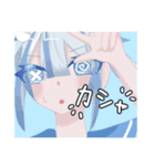 ♡スタンプ♡魔法少女あめちゃん（個別スタンプ：24）