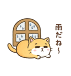 黄色い猫の日常会話（個別スタンプ：18）