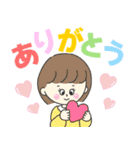 どの年代でも使える気持ちが伝わるデカ文字（個別スタンプ：12）