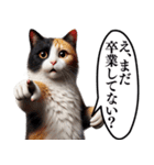 ⚫切り替えピース4 面白い・煽る・猫・ネタ（個別スタンプ：11）