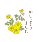 日常会話で使えるお花のスタンプ（個別スタンプ：16）