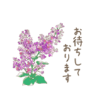 日常会話で使えるお花のスタンプ（個別スタンプ：30）