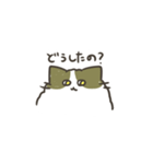 ふわふわねこのわたげ（個別スタンプ：25）