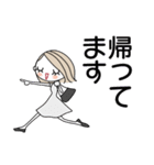 みんなの姉御！毎日ずっと大人のデカ文字（個別スタンプ：25）