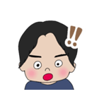 男の子、しゅん坊スタンプ（個別スタンプ：25）