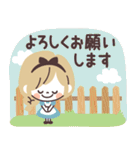 Girlyちゃんおとぎの国・秋（個別スタンプ：15）