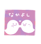 ふわふわおばけちゃん【やさしい言葉】（個別スタンプ：29）