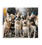 //架空犬映画//（個別スタンプ：12）